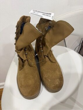 GORE-TEX Brown Tactical Suede Lace-Up Boots
